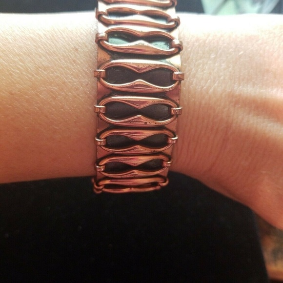 VINTAGE RENOIR COPPER ESPANA BRACELET - Picture 3 of 5